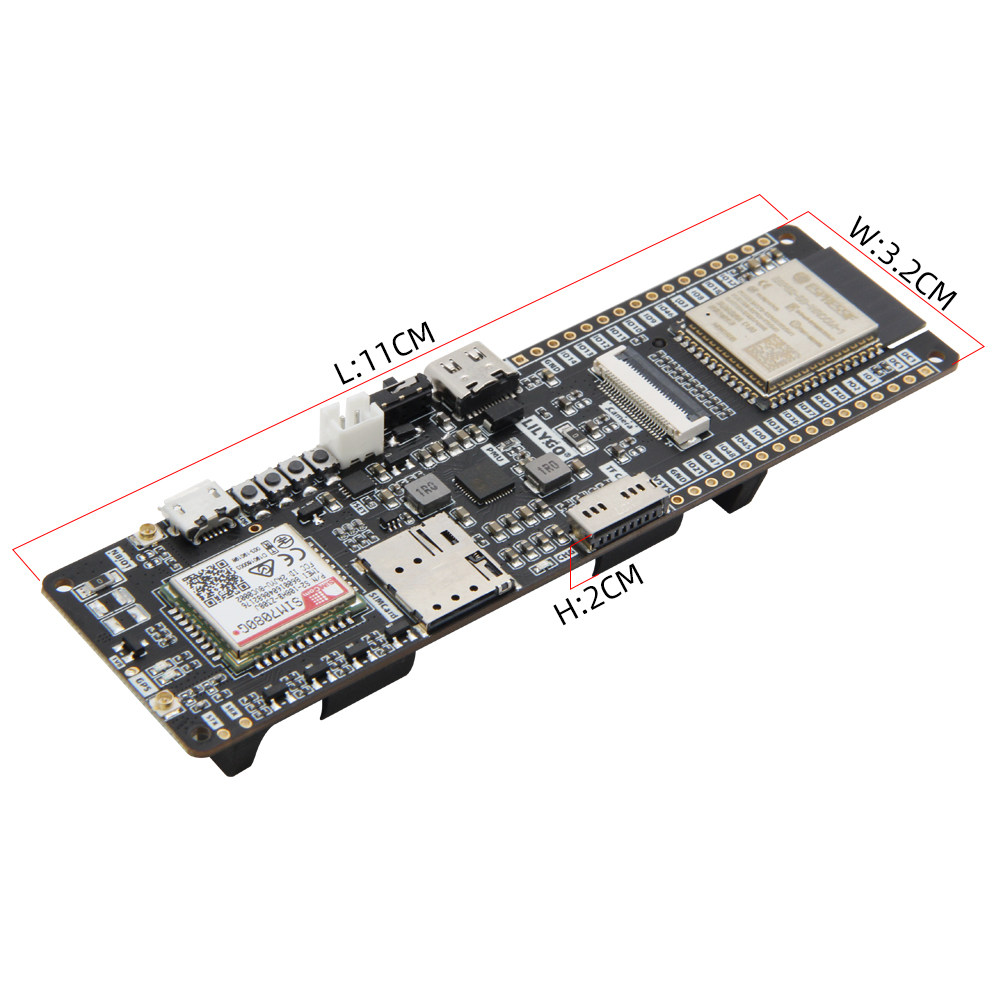 Lolin S3 - LILYGO T-SIM7080G-S3 ESP32-S3 Cat-M NB-IoT TF-Karten