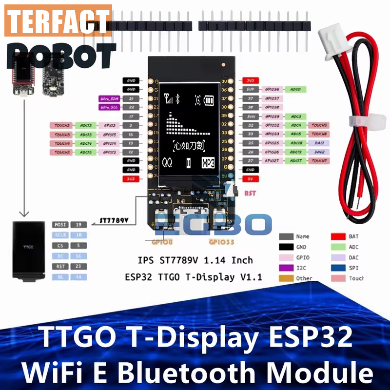 Ttgo Tdisplay - TTGO T-Display ESP32 WiFi- und Bluetooth-Modul