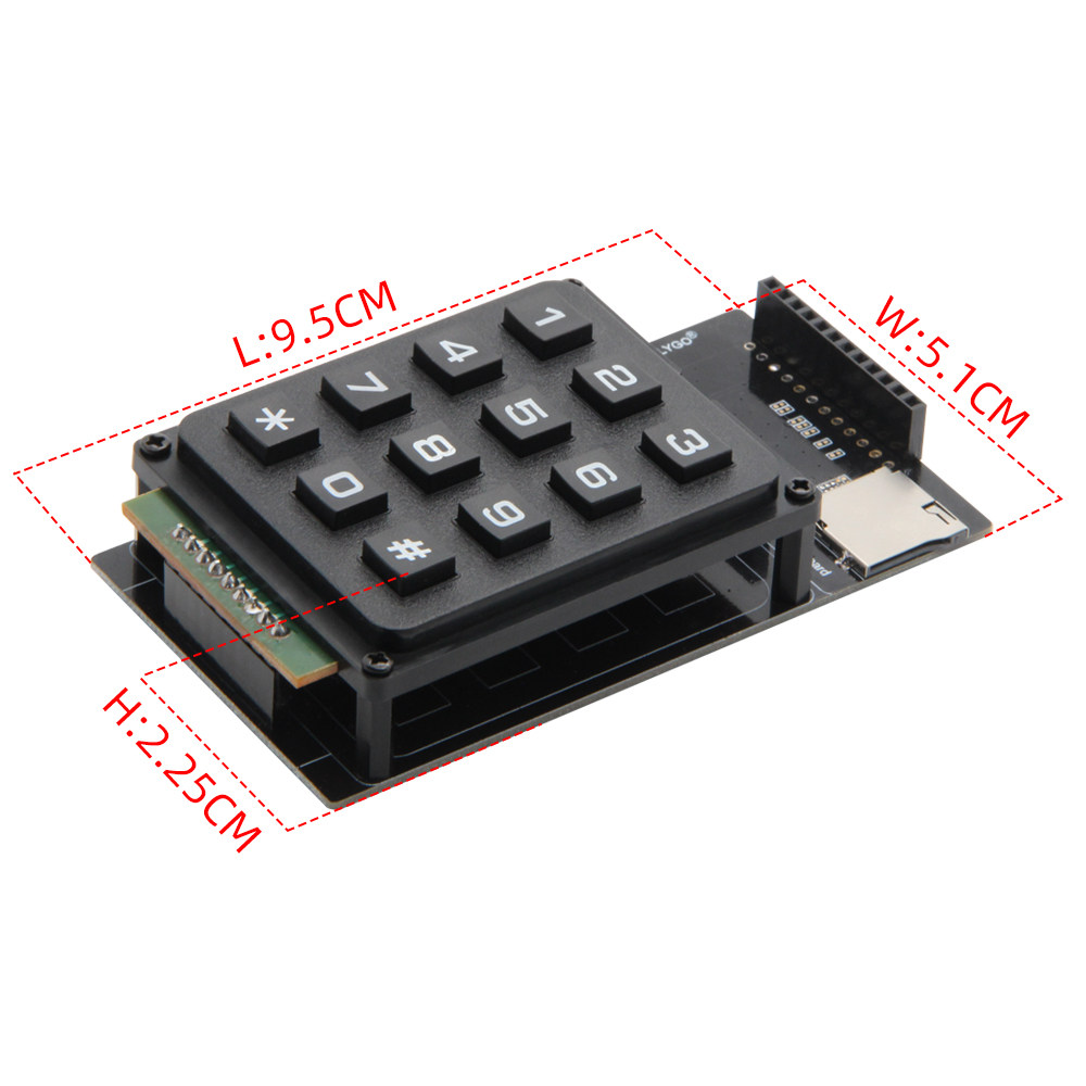 Ttgo Tdisplay - TTGO T-Display Tastatur-Erweiterungsboard für LNURLPoS