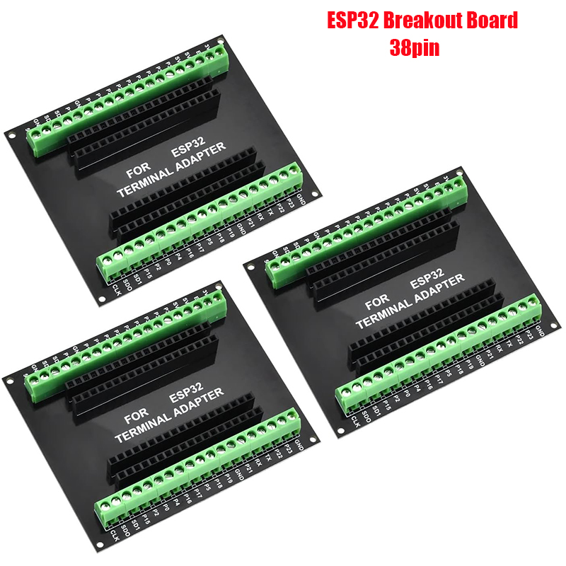 Nodemcu 32S - 3 Stück 38PIN ESP32 Breakout Board,