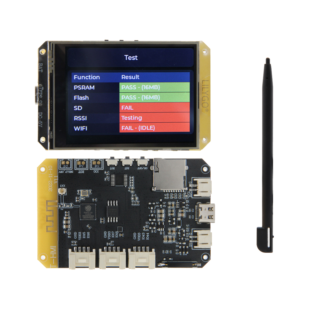 Ttgo Tdisplay - TTGO T-HMI ESP32-S3 Entwicklungsboard 2,8'' ST7789
