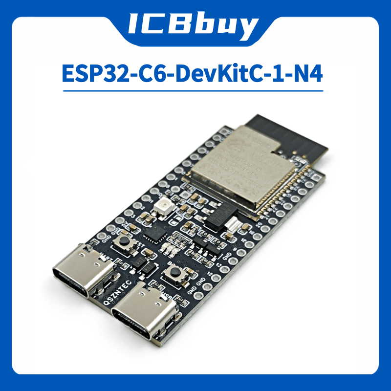 Devkitc - ESP32-C6-DevKitC-1 ESP32-C6 Kernplatine WIFI6 BLE Zigbee