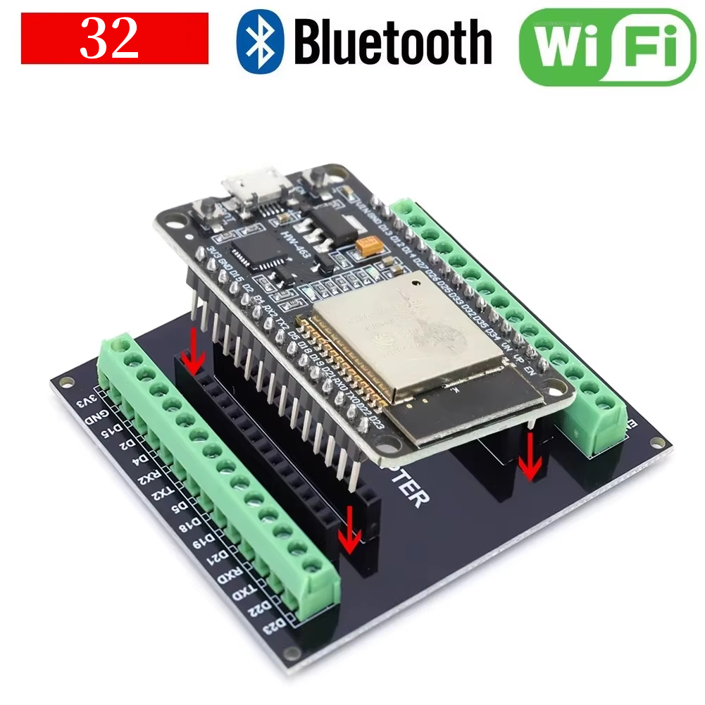 Nodemcuv2 - 32S Erweiterungsplatine CP2102 NodeMCU-32S Lua 30-Pin/38-Pin