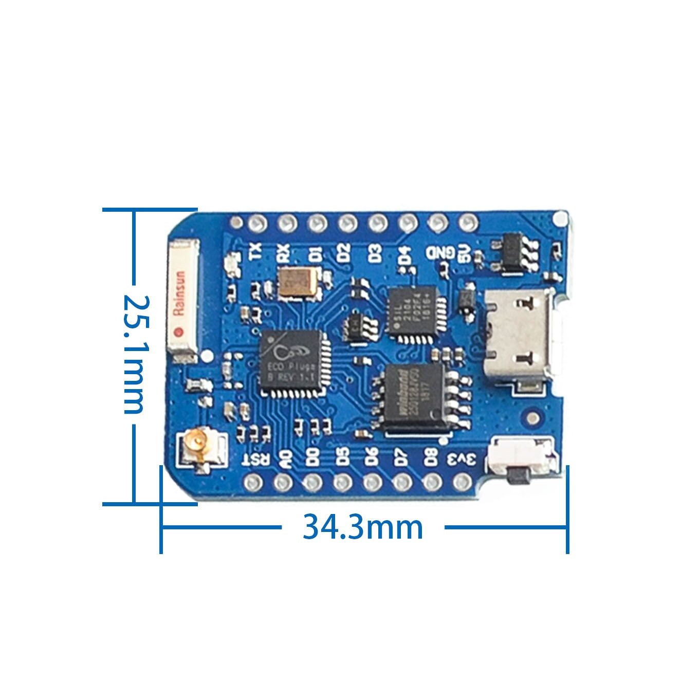 Wemos d1 mini pro 4m 16m bytes – D1 Mini Pro Bewertung und Preis