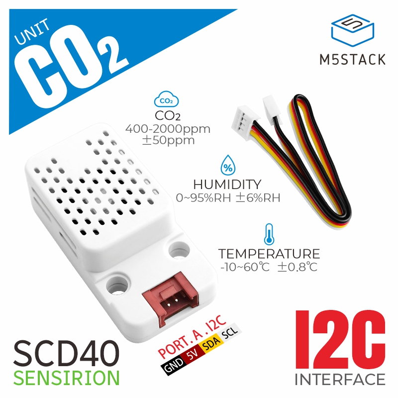 M5Stack CO2-Einheit mit Temper – M5Stack Bewertung und Preis