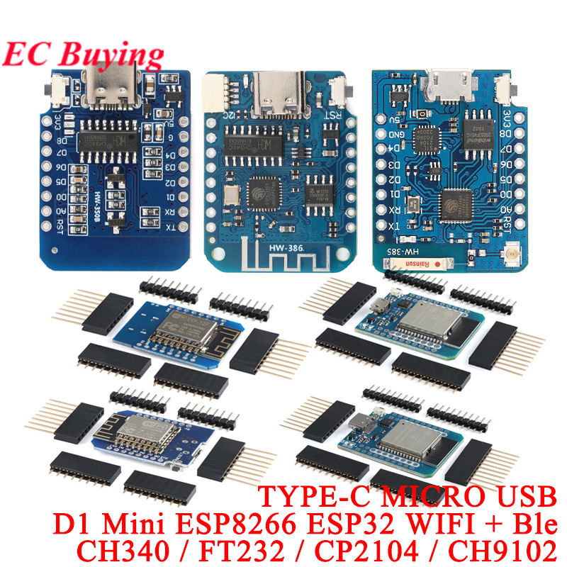10 Stück/1 Stück WeMos LOLIN D – D1 Mini Pro Bewertung und Preis