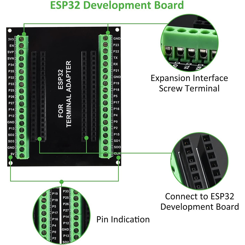 3 Stück 38PIN ESP32 Breakout B – Nodemcu 32S Bewertung und Preis