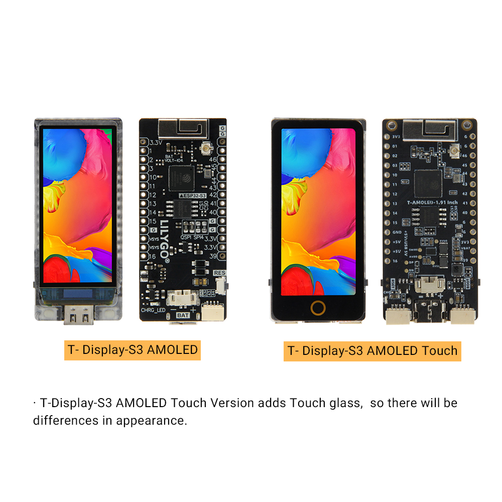 TTGO T-Display-S3 AMOLED ESP32 – Ttgo Tdisplay Bewertung und Preis