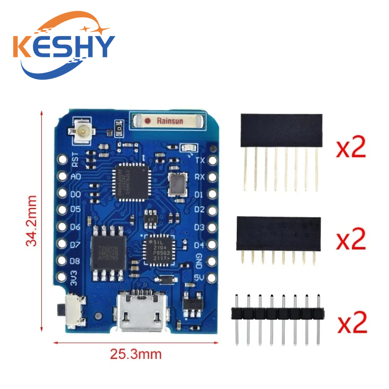 WEMOS D1 Mini Pro 16M Bytes Ex – D1 Mini Pro Bewertung und Preis
