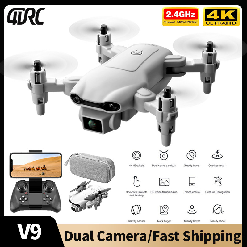4DRC 2023 Neue V9 Mini Drone 4 – D1 Mini Pro Bewertung und Preis