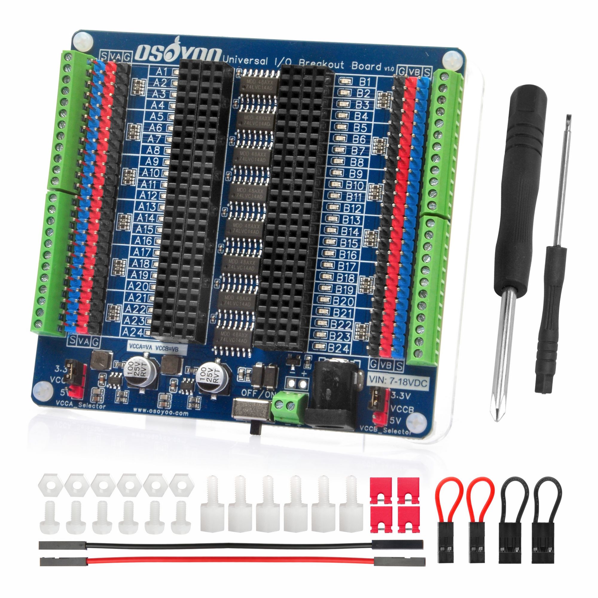OSOYOO Universal IO Breakout B – Nodemcuv2 Bewertung und Preis
