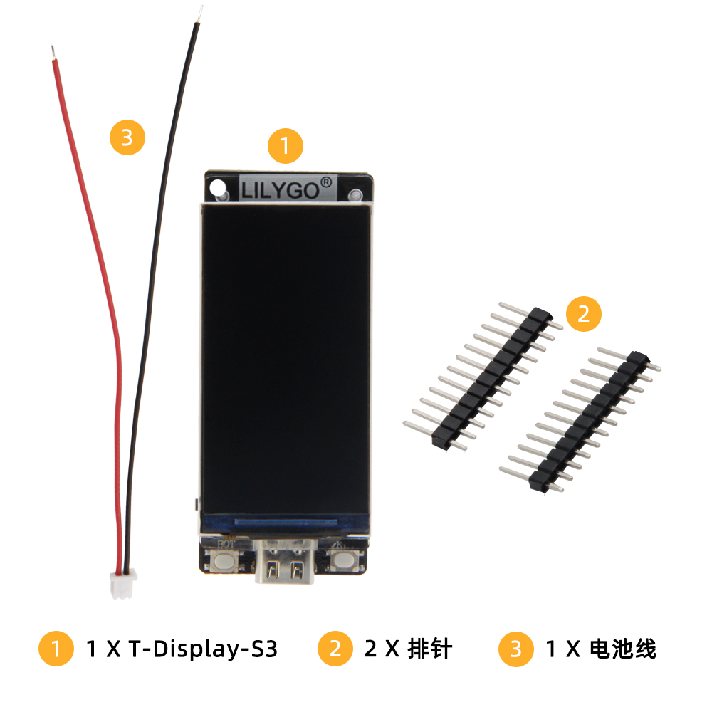 LILYGO T-Display-S3 1,9-Zoll-L – Lolin S3 Bewertung und Preis