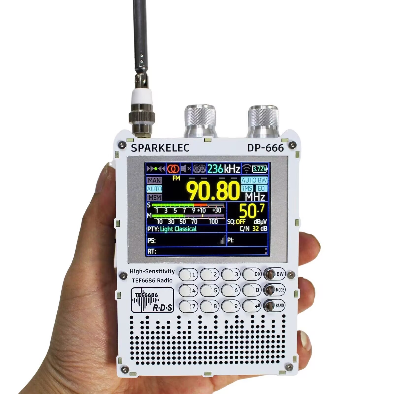 Neues DP-666 TEF6686 Radio mit – Devkitc Bewertung und Preis